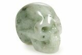 1.5" Polished Chlorite Quartz Crystal Skulls - Photo 3